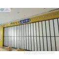 Factory Price Clear Plastic Accordion Sliding Doors